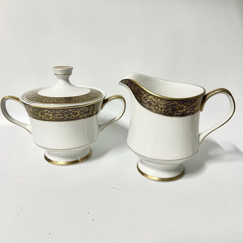 SANGO Hampton 3765 China Creamer Sugar